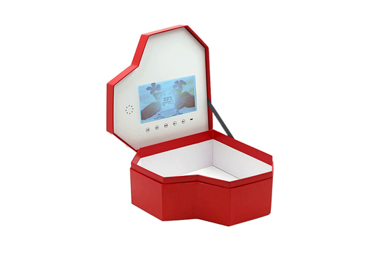 中心のShape USB LCD Screen Video Gift Box 3GP MKV Videoのフォーマット512MB Memory