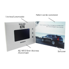 7" Softcover video brochure LCD presentation folder video greeting card
