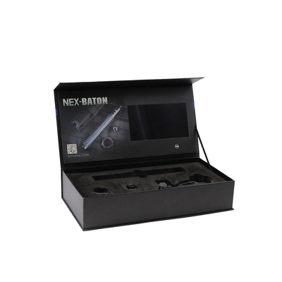 ODM LCD Video Box Giftの7 Inch Video Presentation Boxのデジタル印刷ROHS Certificate