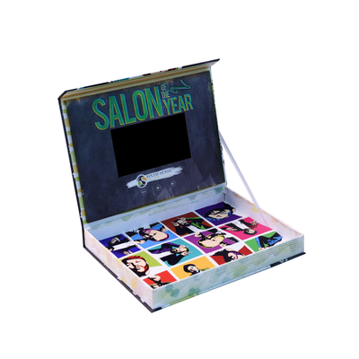 記念品のギフトのセリウムROHS CertificateのためのLCD Screen Video Gift Box